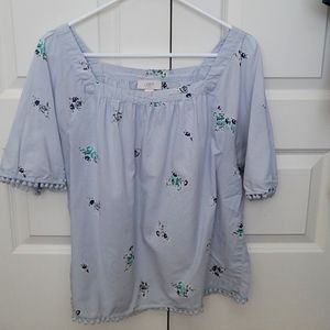 Loft Outlet square neck shirt